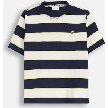 Chlapecké tričko Dětské bavlněné tričko Coccodrillo modrá barva, ACADEMY BOY JUNIOR ZC5143204ABJ 57X, vel. 146