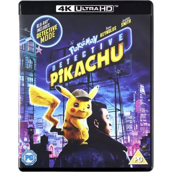 Pokémon Detective Pikachu (Ultra HD Blu-ray 4K + Blu-ray) includes Special Pokémon Trading Card Blu-ray disk