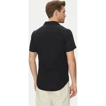 Blend Pánská košile casual BLEND-20717866 19400 krátký rukáv regular len velikost L