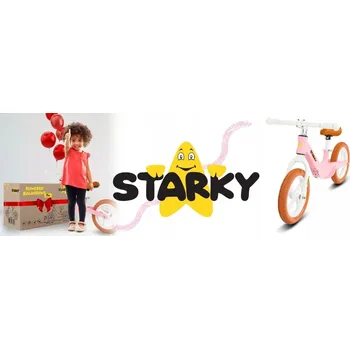 Odrážedlo Odrážedlo Sparky ODRÁŽEDLO MAGNESIUM STARKY 12" růžové