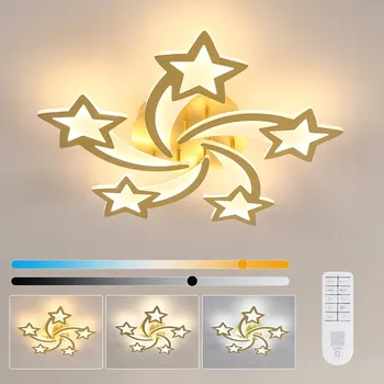 Závěsné svítidlo GOECO STROPNÍ SVÍTIDLO 5 světelných bodů integrovaný LED zdroj