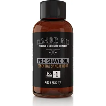 Razor MD Essential Sandalwood olej před holením 56 g