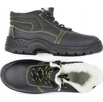 Pracovní obuv Zateplené pracovní boty, bezpečnostní zimní kotníková obuv YES, kat. S3 SRC, vel. 36