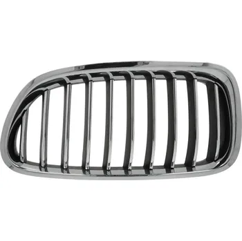 Kapota BLIC Přední maska, mřížka chladiče L (chrom/černá) BMW 5 F10, F11 06.13-02.17