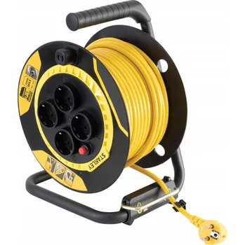 Napájecí kabel STANLEY SXECCL26BVE naviják kabelu pro vnitřní použití, 25 m, vestavěné vedení kabelu