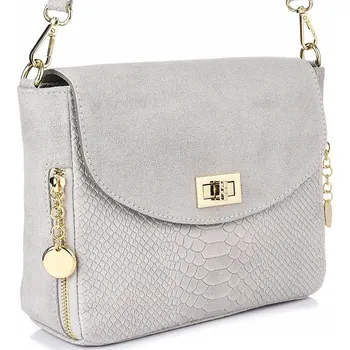 Kabelka Beltimore kabelka přes rameno přírodní kůže šedá