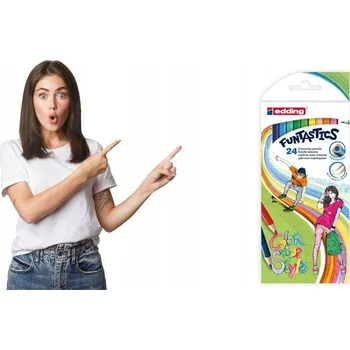 Kresba Pastelky Edding 24 ks