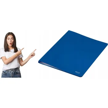 Prezentační album Recycle, 20 obalů A4 PP, modré 46760035 LEITZ