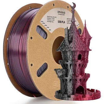 Filament ERYONE PLA Filament - Dvoubarevný 1kg (černá, červená) - Filament