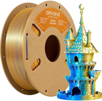 Filament ERYONE PLA Filament - Dvoubarevný 1kg (zlatá, modrá) - Filament