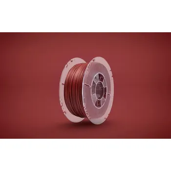 Příslušenství k 3D tiskárně E-HT PLA Jaspis drahokam červená / Jasper Red PRINT-ME 1,75 mm 200 g - Filament
