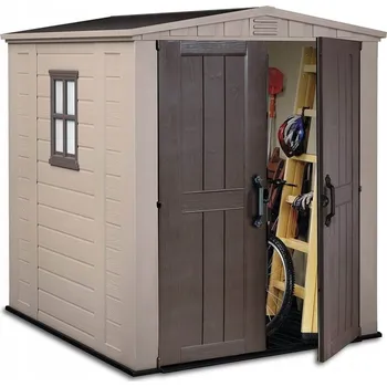 Zahradní domek Zahradní domek na nářadí Keter Factor 230452 béžovo-šedý 178 x 195,5 x 208 cm
