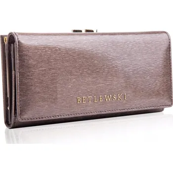 Betlewski peněženka z pravé kůže šedá - dámská