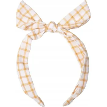 Čelenka Čelenka Rockahula Kids „Sweet Check“ s mašličkou pro holčičku