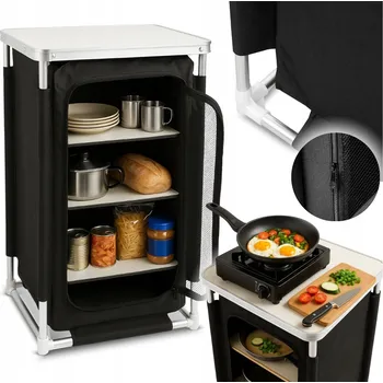 Koupelnový nábytek Volně stojící skříňka Go Garden černá 55 cm x 86 cm x 45 cm