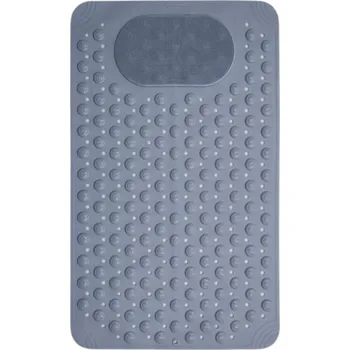 Protiskluzová podložka APTEL PROTISKLUZOVÁ PODLOŽKA S MASÁŽNÍMI BODY DO KOUPELNY, VANY NEBO SPRCHY - ŠEDÁ