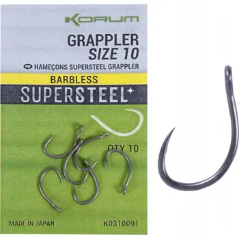 Rybářský háček Háčky Korum bez protihrotu 10 ks