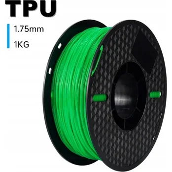 3D tisk Filament Zelený TPU - Flexibilní, Odolný