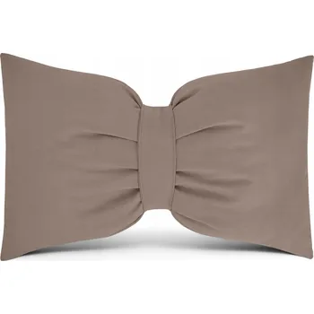 Polštář DEKORAČNÍ VÁNOČNÍ POLŠTÁŘ BÉŽOVÝ 30x50 CM MAŠLE NA VÁNOCE