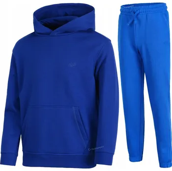 Chlapecká mikina 4F CHLAPECKÁ TEPLÁKOVKA KOMPLET MIKINA S KLOKANÍ KAPSOU KALHOTY / vel 158