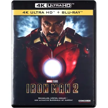 Blu-ray film Iron Man 2 (4K Ultra HD Blu-ray + Blu-ray) Blu-ray disk
