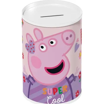 Pokladnička Kovová pokladnička Prasátko Peppa 15 x 10 cm 482803