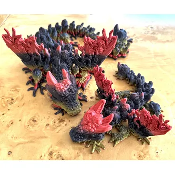 Příslušenství k 3D tiskárně Zamořený drak - dospělý s křídly