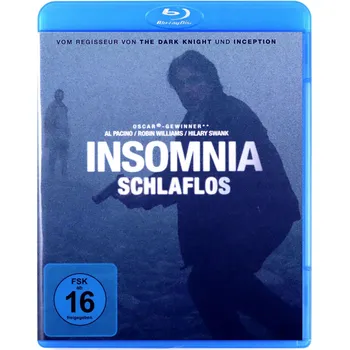 Blu-ray film Insomnia Blu-ray disk