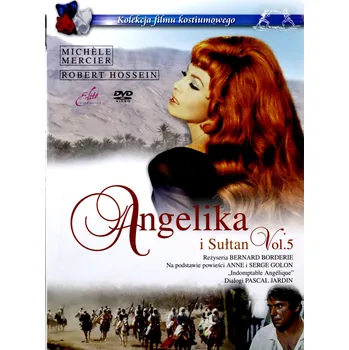DVD film ANGELIKA I SUŁTAN DVD + książka DVD disk