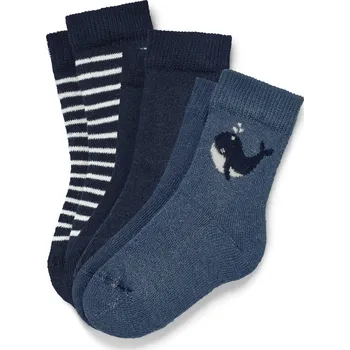 672844 - Tchibo - Dětské ponožky - pro ženy - vel. 19-22 - barva: modrá