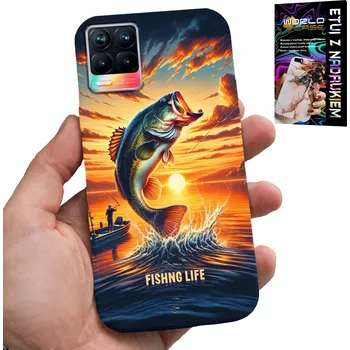 Pouzdro na mobilní telefon POUZDRO PRO REALME 8 / 8 PRO - POUZDRO NA RYBÁŘSKÝ PRUT + SKLO