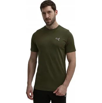 3017 PUMA TRIČKO TRIKO PREMIUM BAVLNA ZELENÉ S