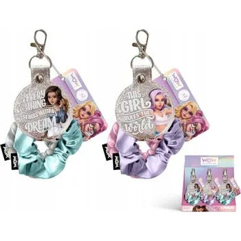 Gumičky na vlasy s přívěskem na klíče WoW Generation - Kids Euroswan