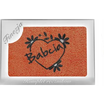 Ručník s výšivkou pro BABIČKU jako DÁREK ke Dni babiček
