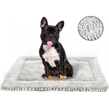 Pelíšek pro psa PELÍŠEK PRO PSA KOČKU PLYŠOVÝ POLŠTÁŘ VELKÝ POLŠTÁŘ CHLUPATÝ SHAGGY