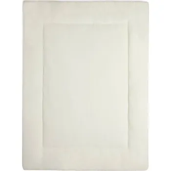 Hrací deka Jollein oboustranná hrací podložka pro miminka 95x75 cm Ivory (Slonová kost)