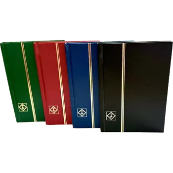 Poštovní známka Leuchtturm Zásobník na známky 115x158 mm, 16 bílých stránek černý