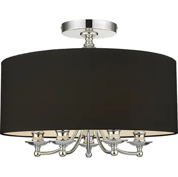 Stropní svítidlo COSMO Light 50 černé, stříbrné