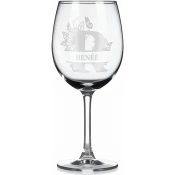 Sklenice Vínová sklenka s gravírovaným jménem – RENÉE