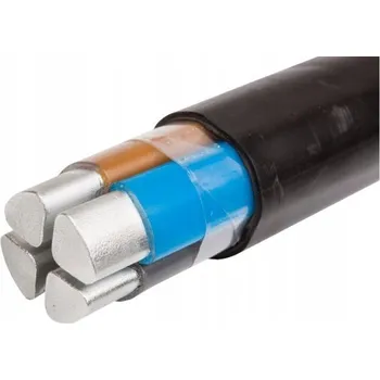 elektrický kabel Energetický kabel Eltrim Kable YAKY 4x25 mm2, 1 m