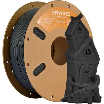 Filament ERYONE PLA - Charcoal ash wood / Dřevěné uhlí 1 kg - Filament