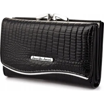 Peněženka Elegantní dámská kožená peněženka s velkým úložným prostorem, lakovaná