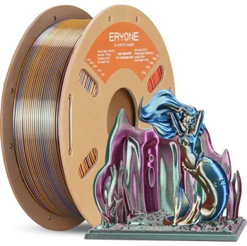 Filament ERYONE PLA Silk Čtyřbarevný Gorgeous Quartet (červená žlutá modrá zelená) - Filament