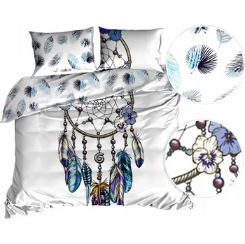 Povlečení 3D Bavlna saténové Povlečení 220x200 cm LAPAČ SNŮ