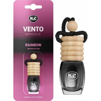 Vůně do auta K2 VENTO solo impressive RAINBOW 8ml vůně do auta osvěžovač vzduchu blister