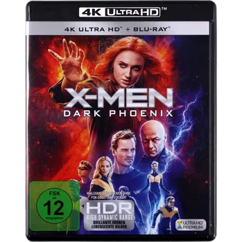 Blu-ray film X-Men: Mroczna Phoenix Blu-ray disk