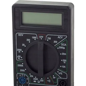 Multimetr Digitální multimetr LCD pro elektroniku ZWY