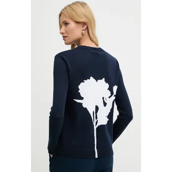 Dámský svetr Bavlněný svetr MM GAIA 2526366027600 námořnická modř 59X, vel. M