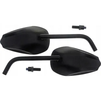 Zrcátko pro motocykl UNIVERZÁLNÍ ZPĚTNÁ ZRCÁTKA ČERNÁ MATNÁ M10 SUZUKI (12491)