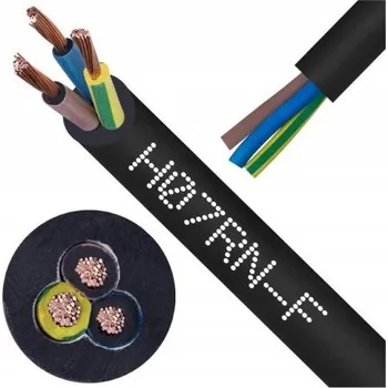elektrický kabel Kabel gumový ONPD 3x1,5 H07RN-F měděný, 100 m